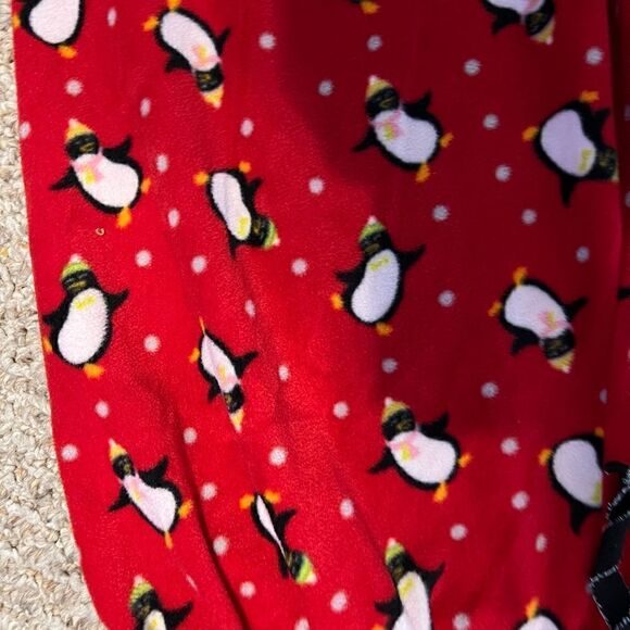 Rene Rofe Winter Penguin Fleece Pajama
Bottoms Red, XL - Picture 10 of 10